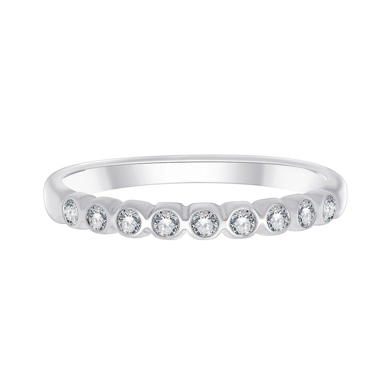 Alliance Serti Clos Diamant 0,17ct