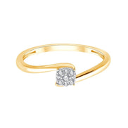 Solitaire Diamant 0,04ct I