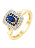 Saphir & Diamants 0,04ct I