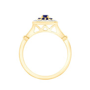 Saphir & Diamants 0,04ct I