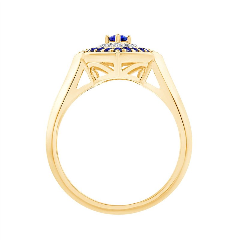 Saphir et Diamants 0,03ct