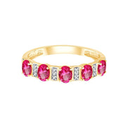 Rubis et Diamants 0,04 ct I