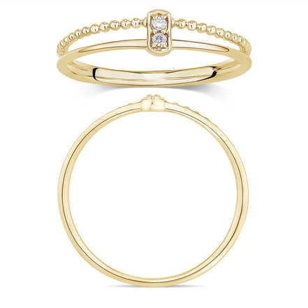 Serti Clos Diamant 0,02ct I