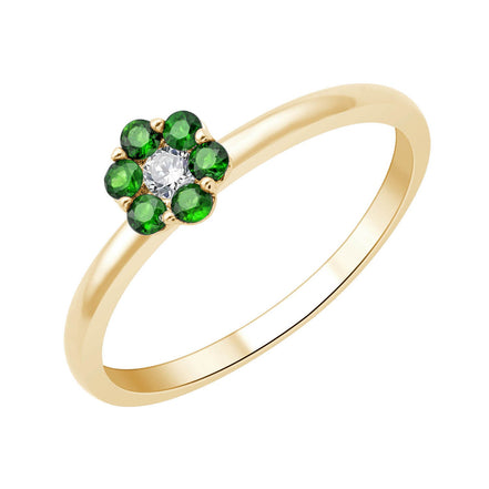 Émeraude et Diamants 0,04ct I