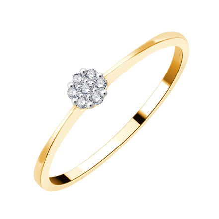Solitaire Diamant 0,05ct