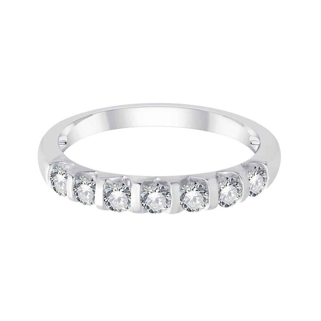 Demi Alliance Serti Clos Diamant 0,48ct
