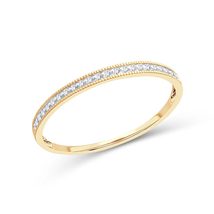 Demi Alliance Serti Clos Diamant 0,06ct