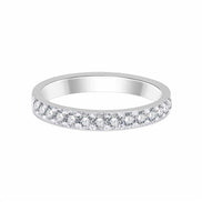 Demi Alliance Serti Clos Diamant 0,43ct