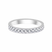 Demi Alliance Serti Clos Diamant 0,43ct