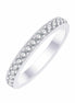 Demi Alliance Serti Clos Diamant 0,34ct I