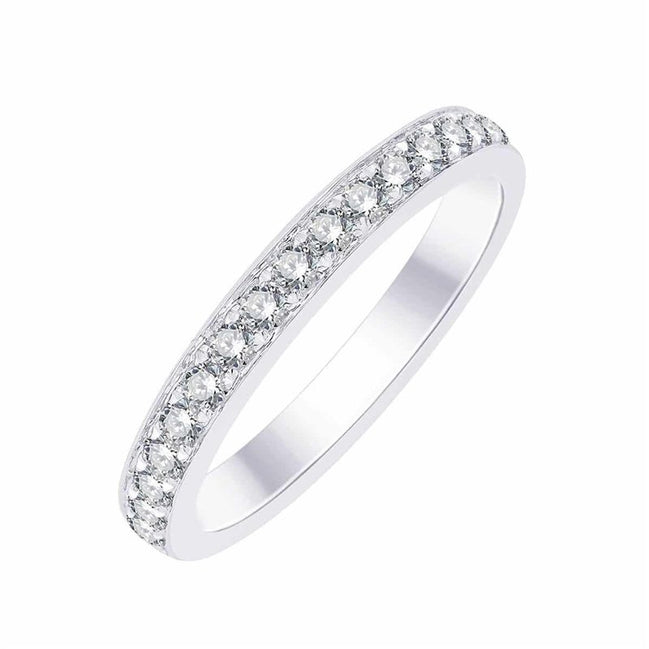 Demi Alliance Serti Clos Diamant 0,34ct I