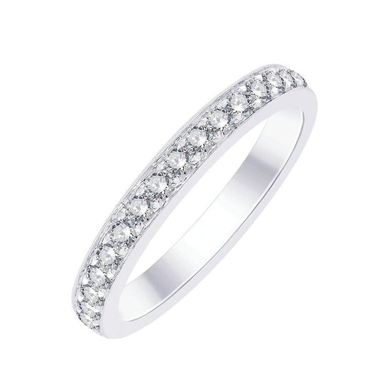 Demi Alliance Serti Clos Diamant 0,34ct I