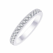 Demi Alliance Serti Clos Diamant 0,34ct I