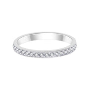 Demi Alliance Serti Clos Diamant 0,21ct