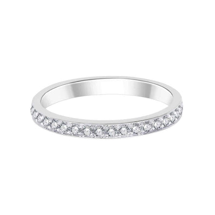 Demi Alliance Serti Clos Diamant 0,21ct