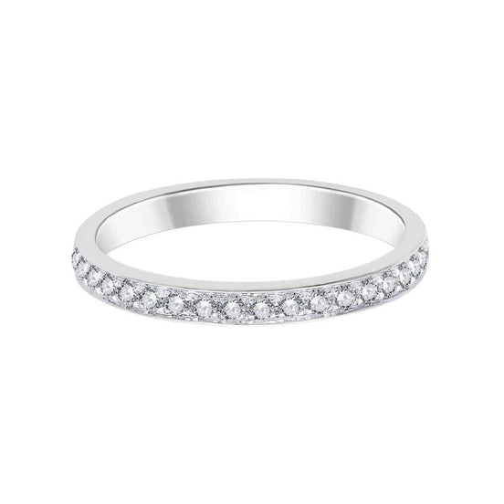 Demi Alliance Serti Clos Diamant 0,21ct
