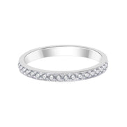 Demi Alliance Serti Clos Diamant 0,21ct
