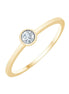 Solitaire Serti Clos Diamant 0,15ct I