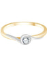 Toi & Moi Diamant 0,09ct I