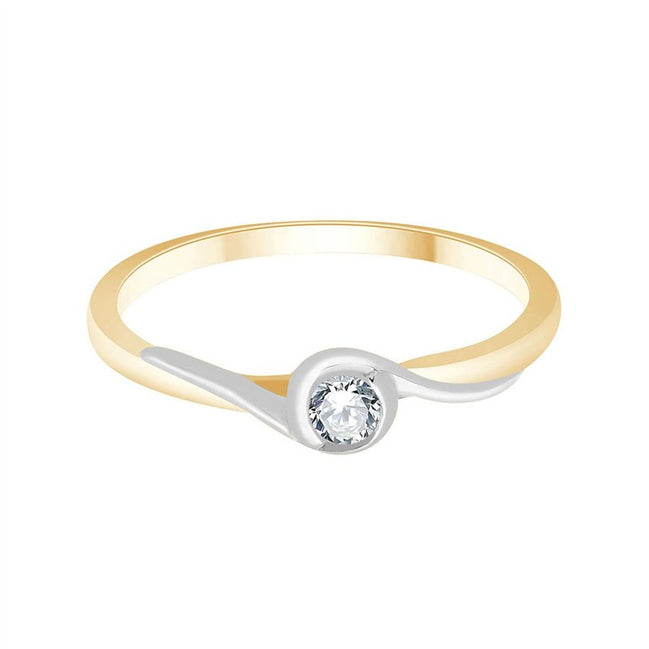 Toi & Moi Diamant 0,09ct I