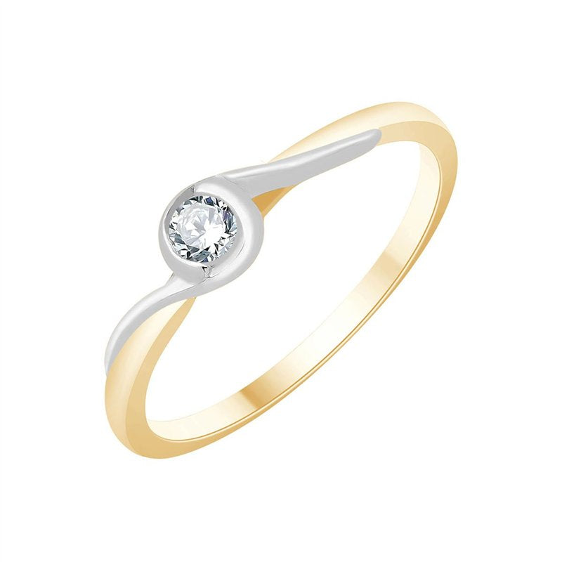 Toi & Moi Diamant 0,09ct I