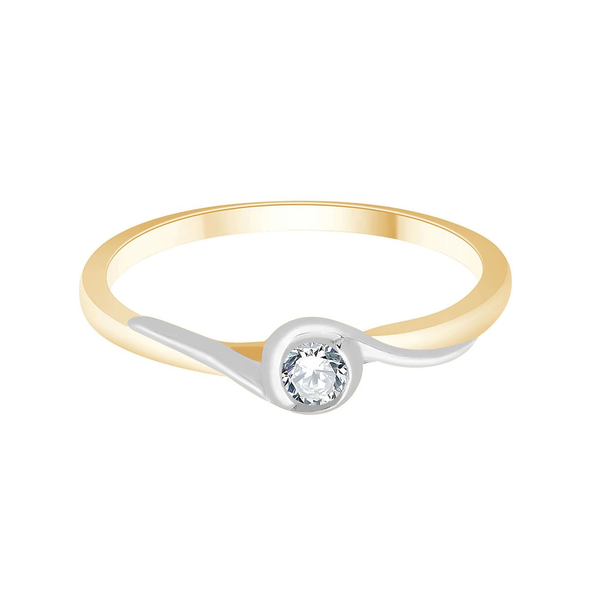 Toi & Moi Diamant 0,09ct I