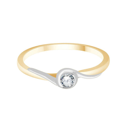 Toi & Moi Diamant 0,09ct I