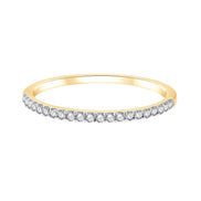 Demi Alliance Serti Clos Diamant 0,15ct I