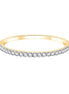 Demi Alliance Serti Clos Diamant 0,15ct I