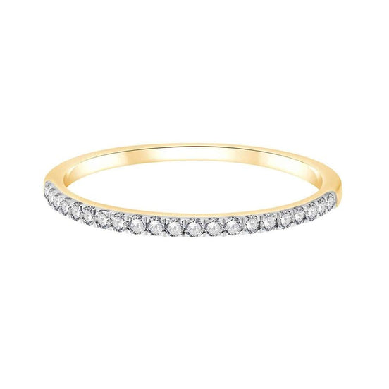 Demi Alliance Serti Clos Diamant 0,15ct I