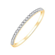 Demi Alliance Serti Clos Diamant 0,15ct I