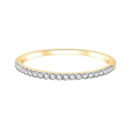 Demi Alliance Serti Clos Diamant 0,15ct I