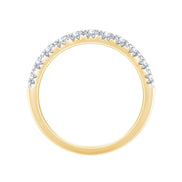 Demi Alliance Serti Clos Diamant 0,96ct