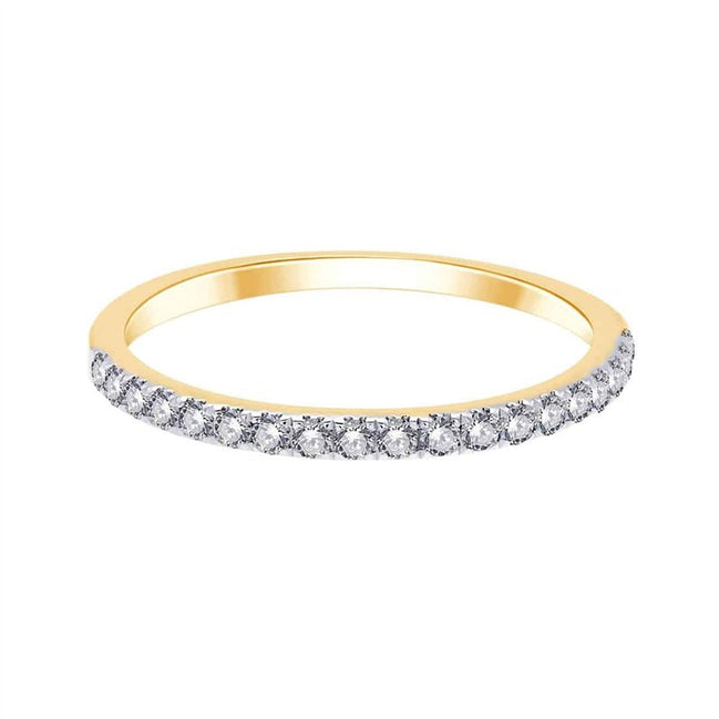 Demi Alliance Serti Clos Diamant 0,23ct I