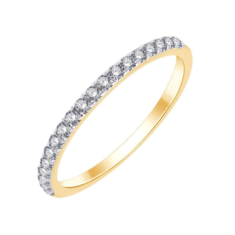 Demi Alliance Serti Clos Diamant 0,23ct I