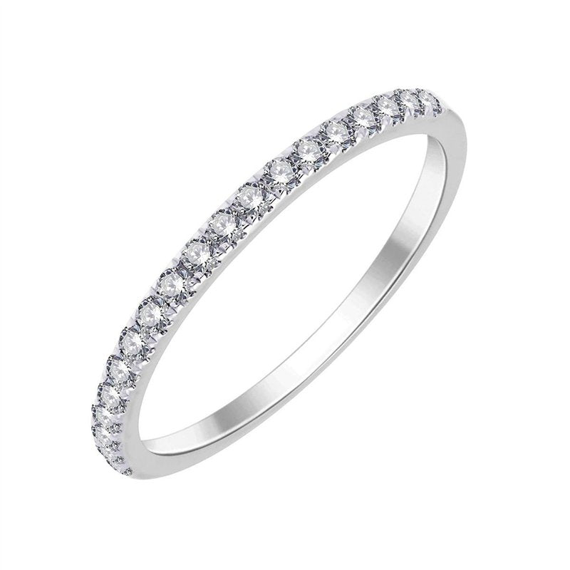 Demi Alliance Serti Clos Diamant 0,23ct I