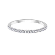 Demi Alliance Serti Clos Diamant 0,15ct II