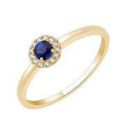 Saphir et Diamants 0,04ct III