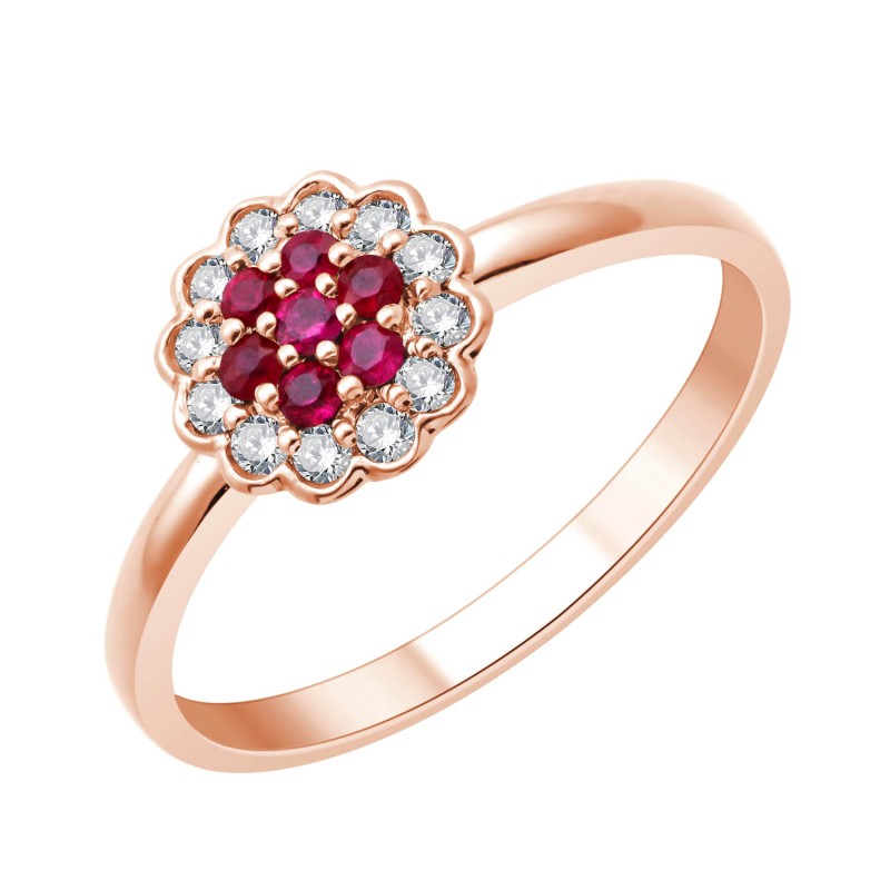 Rubis & Diamants 0,14ct III