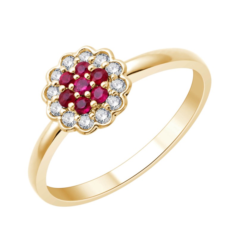 Rubis & Diamants 0,14ct III