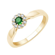 Émeraude et Diamants 0,1 carat I