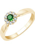 Émeraude et Diamants 0,1 carat I