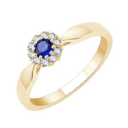 Saphir et Diamants 0,1ct I