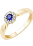 Saphir et Diamants 0,1ct I