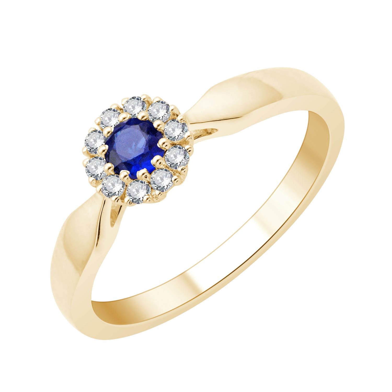 Saphir et Diamants 0,1ct I