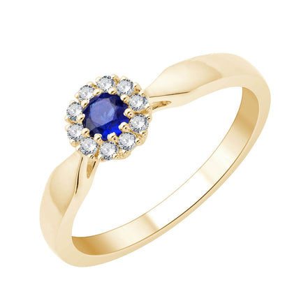 Saphir et Diamants 0,1ct I