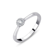 Rond Serti Griffe Diamant 0,14ct