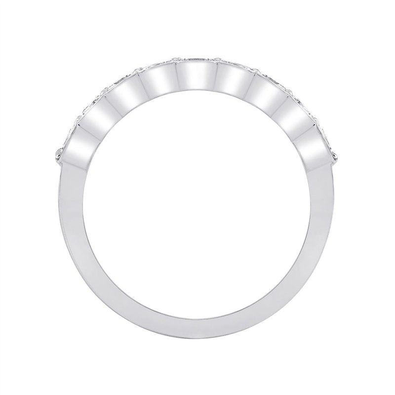 Demi Alliance Serti Clos Diamant 0,7ct