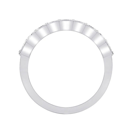 Demi Alliance Serti Clos Diamant 0,7ct