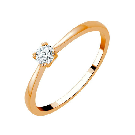 Solitaire Diamant 0,15ct
